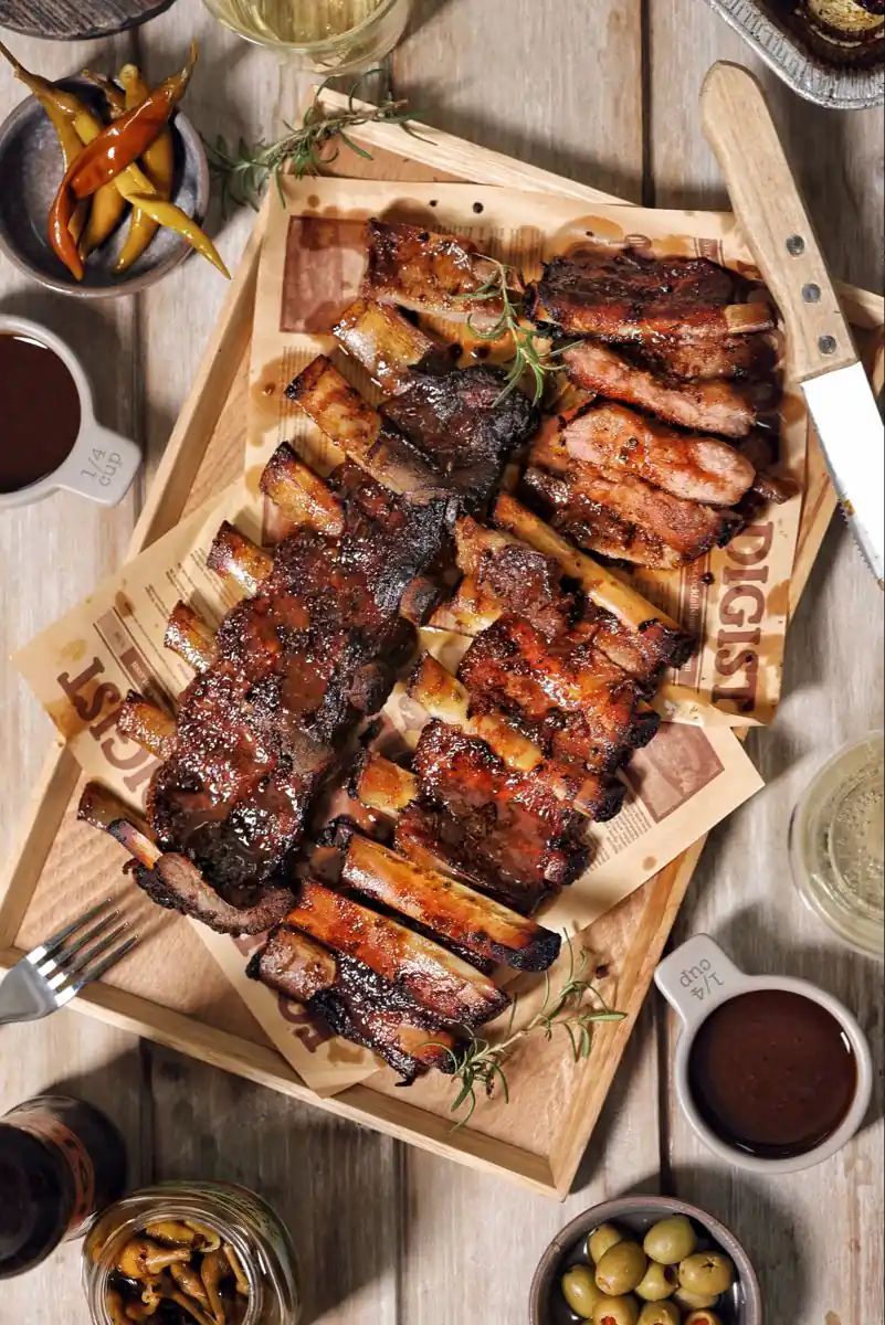 Best group dining Toronto BBQ — Spacious interior and group seating at Backyard Smokehouse Toronto