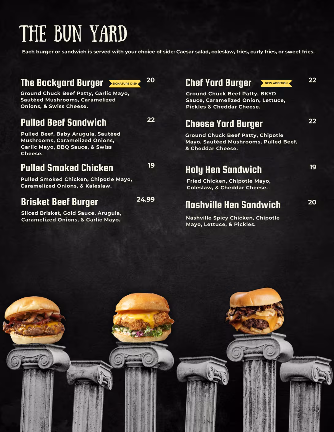 Toronto Menu halal BBQ menu page 2