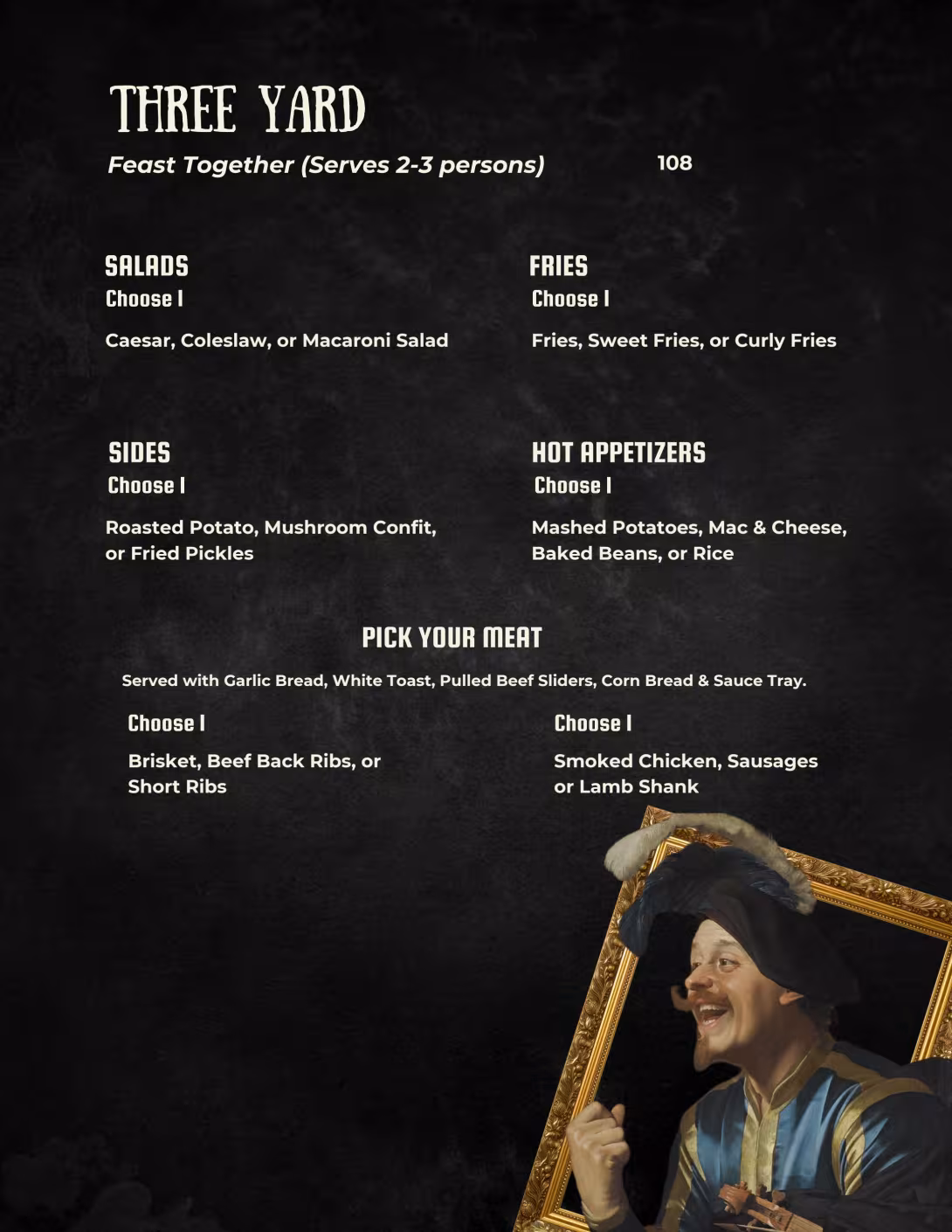 Toronto Menu halal BBQ menu page 4