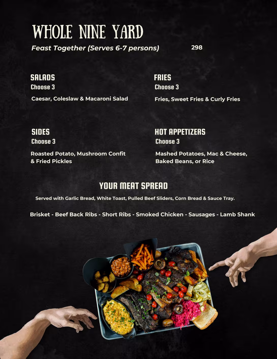 Toronto Menu halal BBQ menu page 6